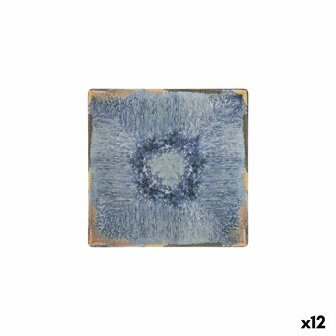 Dessertbord La Mediterr&aacute;nea Aelia 18 x 18 x 2 cm (12 Stuks) 1