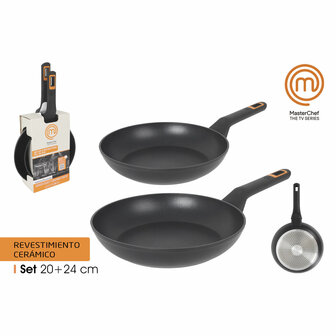 Pannenset MasterChef 2,5 mm (4 Stuks) 4
