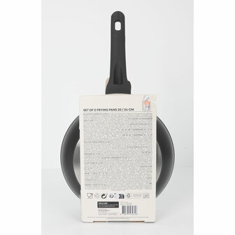 Pannenset MasterChef 24 cm 20 cm (4 Stuks) 3