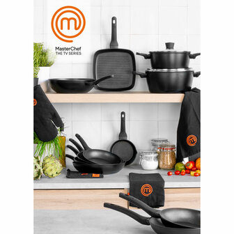 Pannenset MasterChef 24 cm 20 cm (4 Stuks) 4