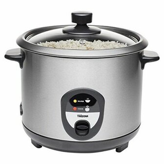 Rijstkoker Tristar Arrocera Zwart/Zilverkleurig Roestvrij staal 500 W 2
