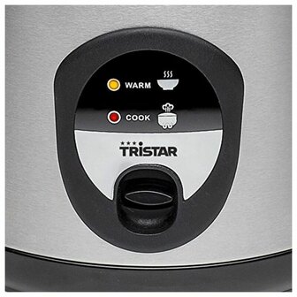 Rijstkoker Tristar Arrocera Zwart/Zilverkleurig Roestvrij staal 500 W 3