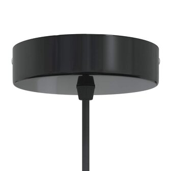 Hanglamp in hoogte verstelbaar E27 &Oslash;22 cm metaal glanzend groen 6