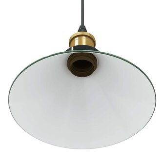Hanglamp in hoogte verstelbaar E27 &Oslash;22 cm metaal glanzend groen 8