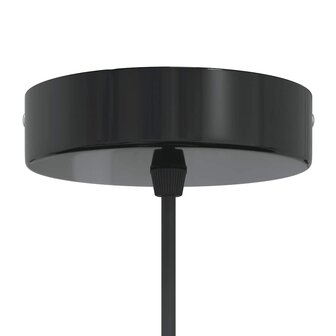 Hanglamp in hoogte verstelbaar E27 &Oslash;22 cm metaal glanzend grijs 7