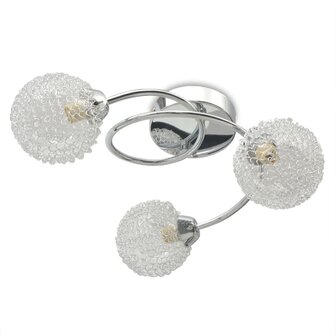 Plafondlamp voor 3 G9 gloeilampen 120 W 5
