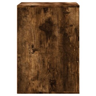 Ladekast 60x41x58 cm bewerkt hout gerookt eikenkleurig 6