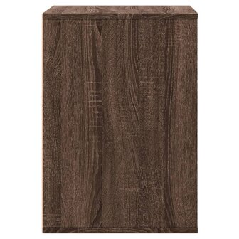 Ladekast 60x41x58 cm bewerkt hout bruin eikenkleurig 6