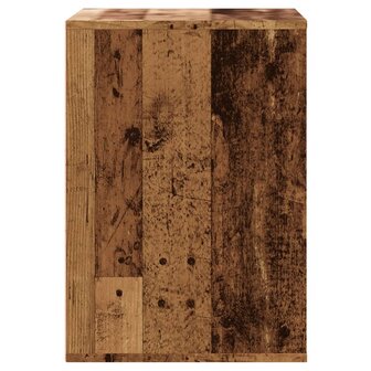 Ladekast 60x41x58 cm bewerkt hout oud houtkleurig 6