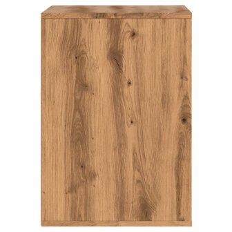 Ladekast 60x41x58 cm bewerkt hout artisanaal eikenkleurig 6