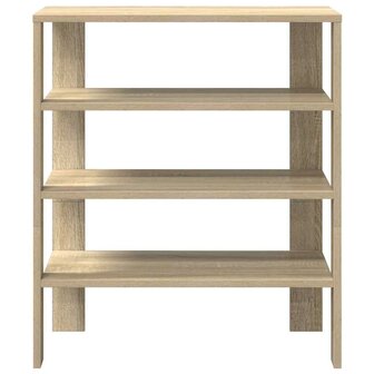Schoenenrek 61x32x70 cm bewerkt hout sonoma eikenkleurig 4