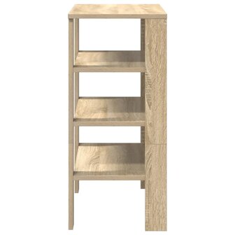 Schoenenrek 61x32x70 cm bewerkt hout sonoma eikenkleurig 5
