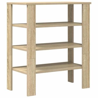 Schoenenrek 61x32x70 cm bewerkt hout sonoma eikenkleurig 6