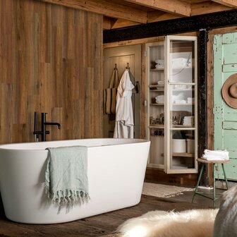 WallArt Planken hout-look natuurlijk eikenhout zadelbruin 8