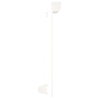 Rolluik 130x140 cm aluminium wit 5