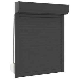 Rolluik 80x100 cm aluminium antracietkleurig 2