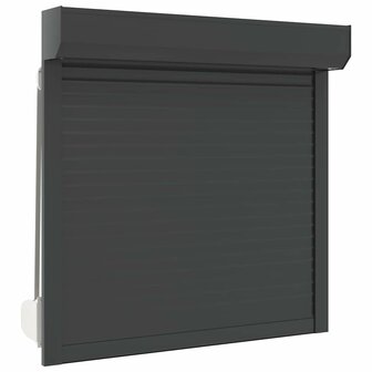 Rolluik 100x100 cm aluminium antracietkleurig 2