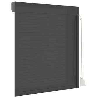 Rolluik 110x130 cm aluminium antracietkleurig 6