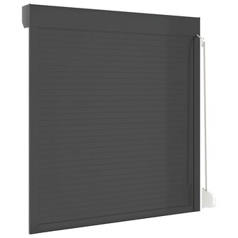 Rolluik 130x140 cm aluminium antracietkleurig 6