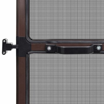 Hordeur met scharnieren bruin 120 x 240 cm 6