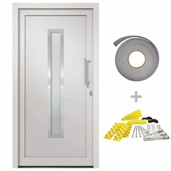 Voordeur 98x208 cm wit 2
