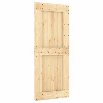 Deur NARVIK 85x210 cm massief grenenhout 2