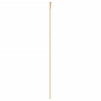 Schuifdeur 102,5x205 cm helder ESG-glas en aluminium goudkleur 5