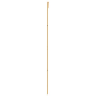Schuifdeur 102,5x205 cm helder ESG-glas en aluminium goudkleur 5