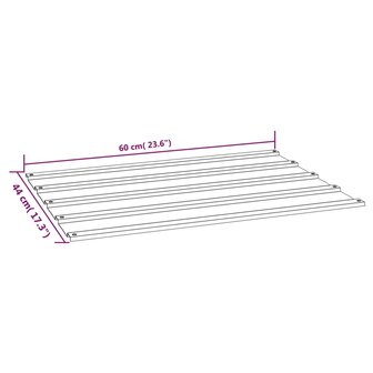 Dakpanelen 12 st 60x44 cm cortenstaal roestig 7