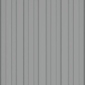 Dakpanelen 12 st 100x45 cm gegalvaniseerd staal grijs 6