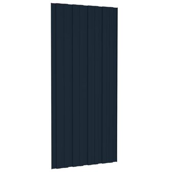 Dakpanelen 36 st 100x45 cm gegalvaniseerd staal antraciet 4