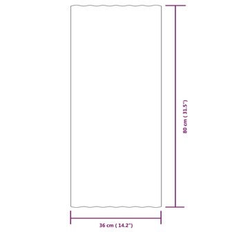 Dakpanelen 36 st 80x36 cm gepoedercoat staal grijs 7