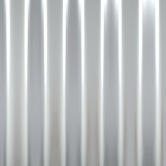 Dakpanelen 12 st 100x36 cm gepoedercoat staal zilverkleurig 6