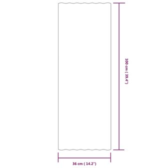 Dakpanelen 12 st 100x36 cm gepoedercoat staal zilverkleurig 7