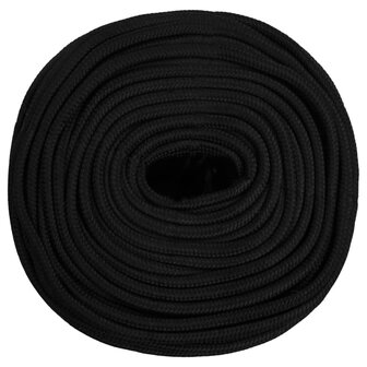 Werktouw 10 mm 50 m polyester zwart 3