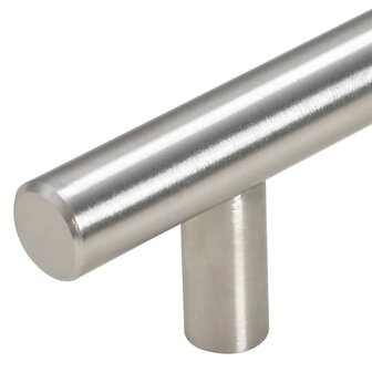 Handvatten 10 st 96 mm roestvrij staal zilverkleurig 8