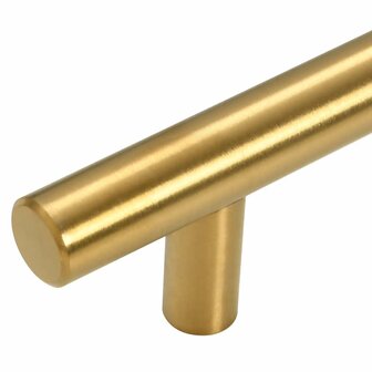 Handvatten 5 st 192 mm roestvrij staal goudkleurig 8