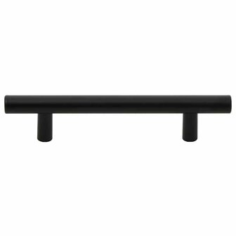 Handvatten 10 st 96 mm roestvrij staal zwart 5