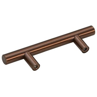 Handvatten 10 st 64 mm roestvrij staal bronskleurig 7