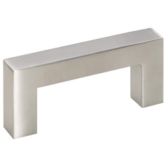 Handvatten 10 st 64 mm roestvrij staal zilverkleurig 6