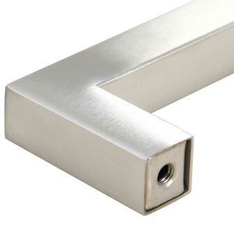 Handvatten 10 st 96 mm roestvrij staal zilverkleurig 8