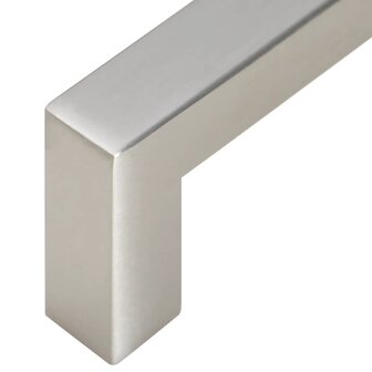 Handvatten 10 st 96 mm roestvrij staal zilverkleurig 9