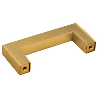 Handvatten 10 st 64 mm roestvrij staal goudkleurig 7