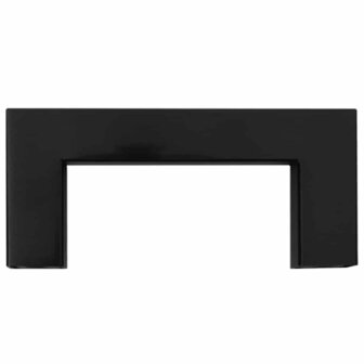 Handvatten 10 st 64 mm roestvrij staal zwart 5