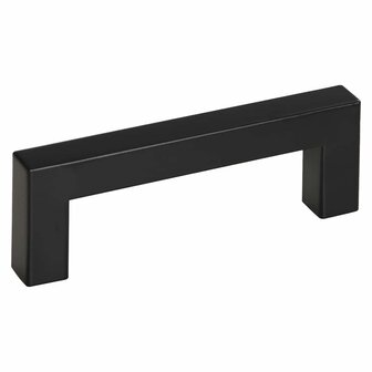 Handvatten 10 st 96 mm roestvrij staal zwart 6