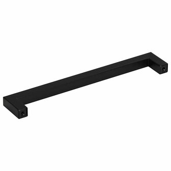 Handvatten 5 st 192 mm roestvrij staal zwart 7