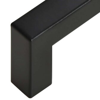 Handvatten 5 st 192 mm roestvrij staal zwart 9
