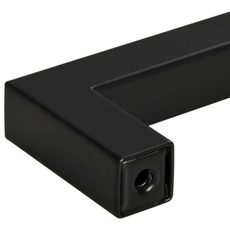 Handvatten 5 st 480 mm roestvrij staal zwart 8