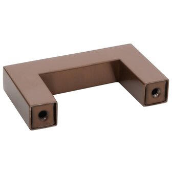 Handvatten 10 st 64 mm roestvrij staal bronskleurig 7