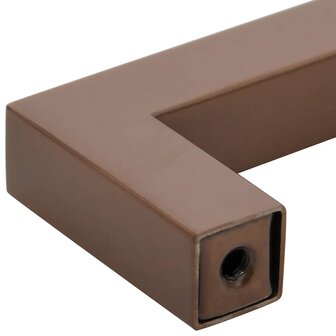 Handvatten 5 st 192 mm roestvrij staal bronskleurig 8